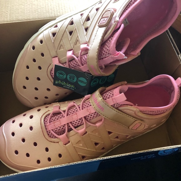 stride rite phibian pink